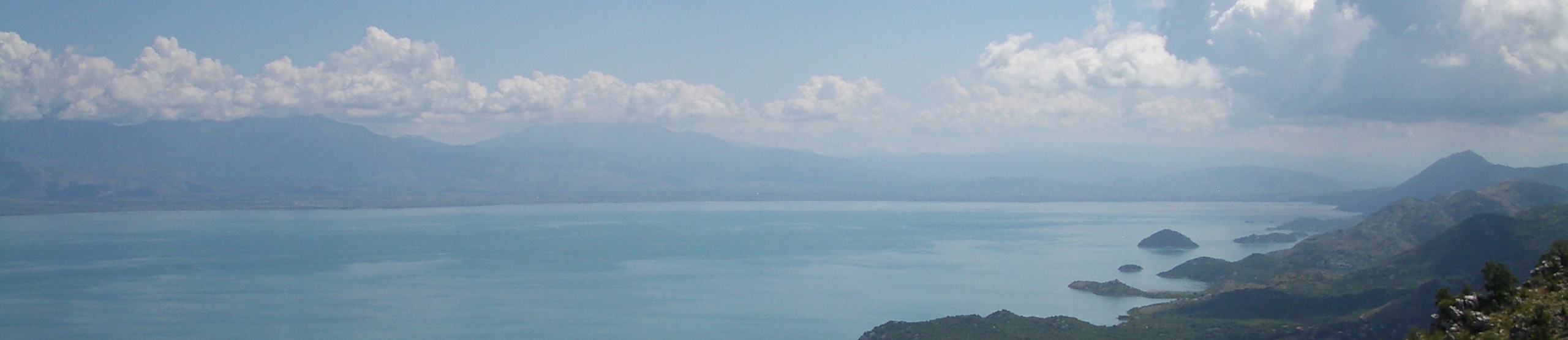 Skadar lake, the largest lake in the Balkans and a famous beauty spot